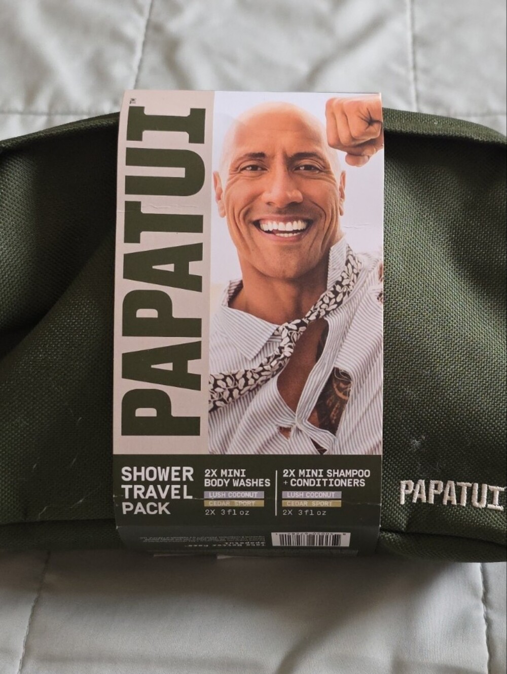 Men's 5 Piece Shower Travel Pack New Unused
